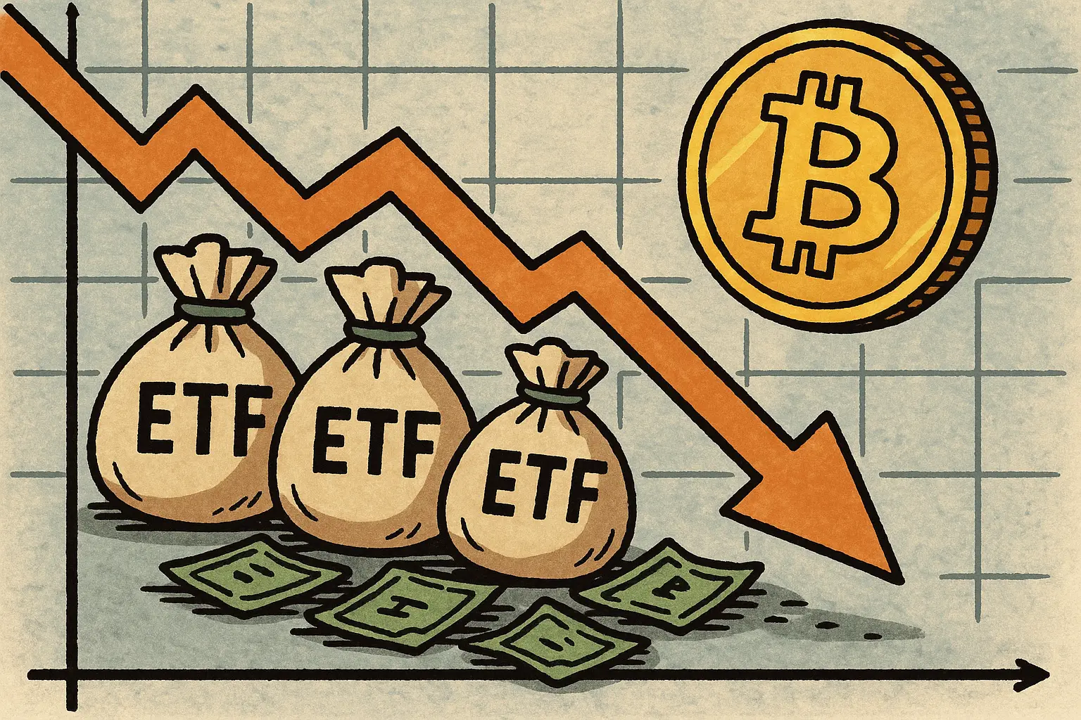 比特币现货 ETF 连续三日净流出，IBIT 单日流出最多
