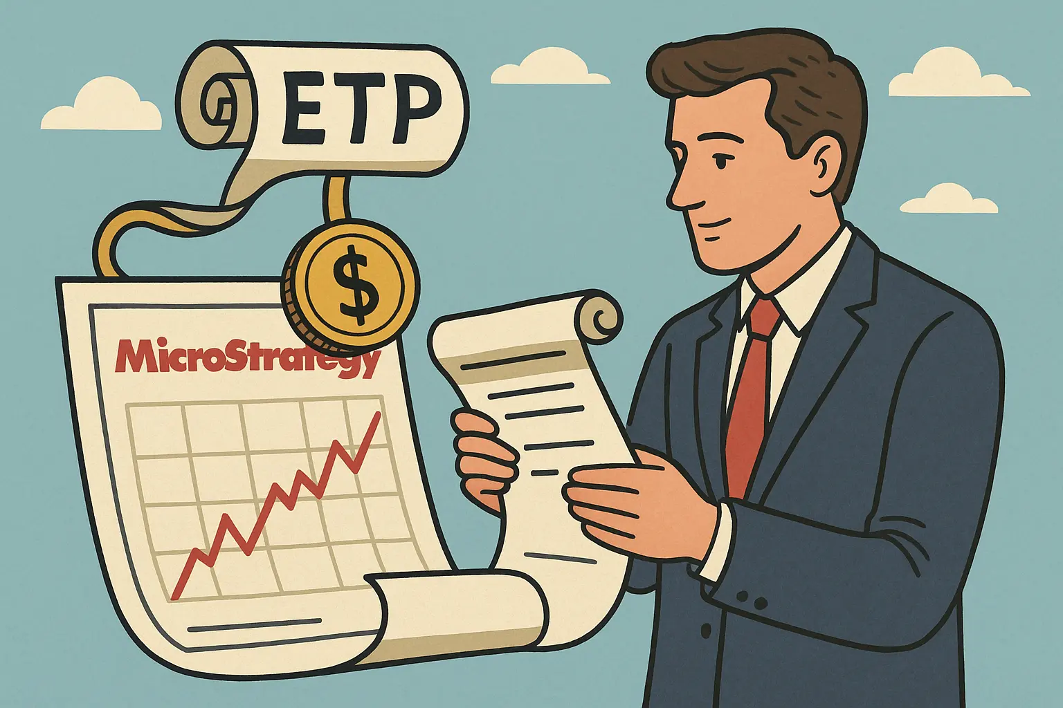 21Shares AG 推出首款股票挂钩 ETP，以「微策略」优先证券为底层资产