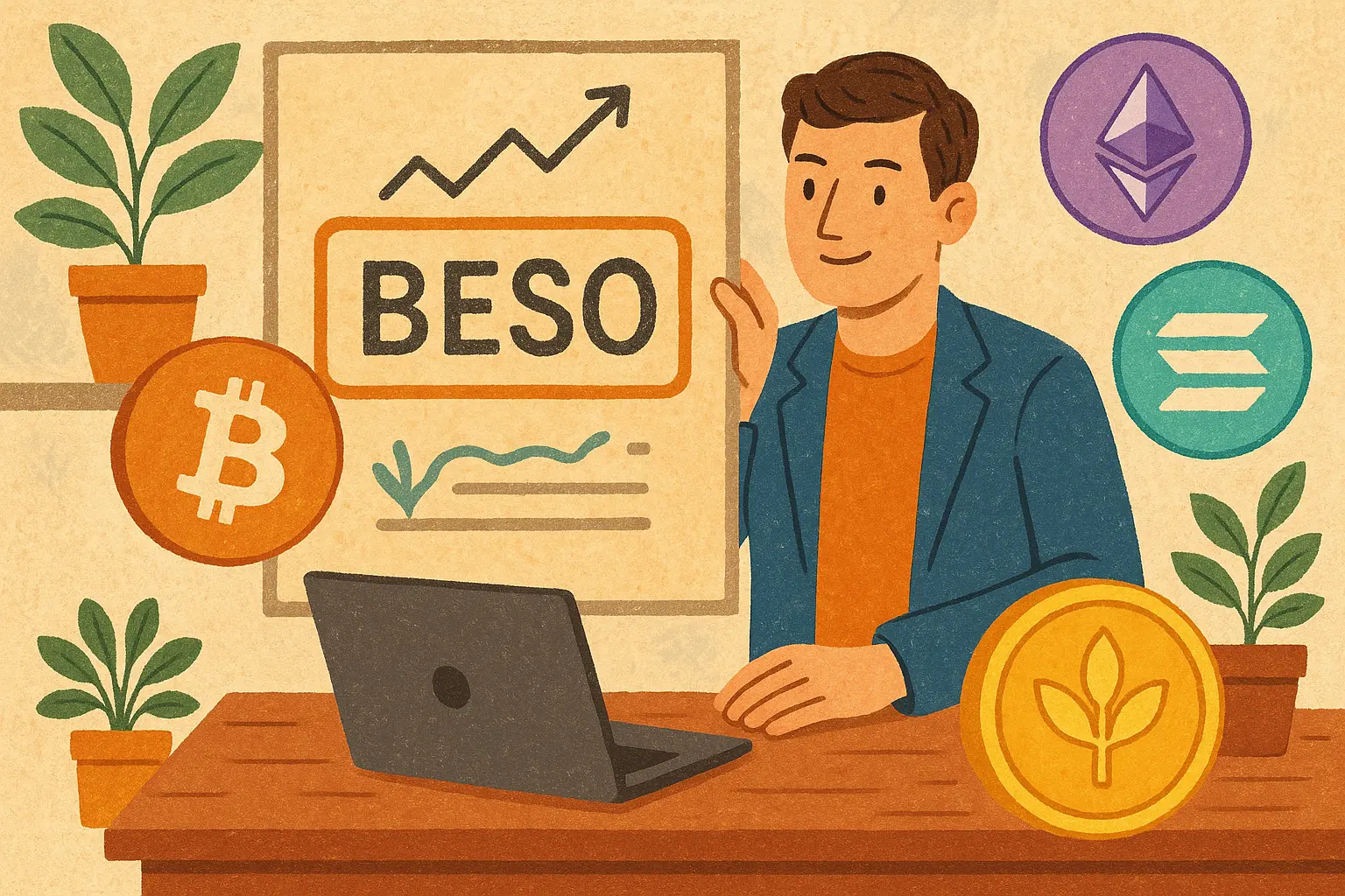 做市商 GSR 上市 BESO ETF，追踪 BTC、ETH 以及 SOL 并提供质押奖励