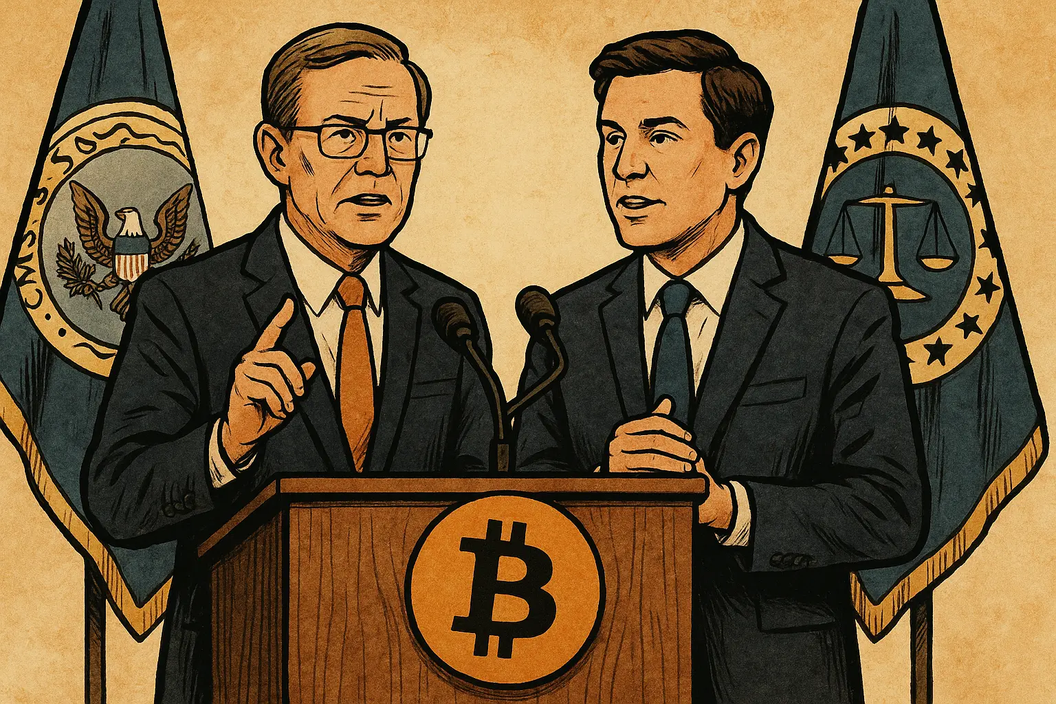 SEC 与 CFTC 主席比特币大会联合发言，宣示协调监管新框架