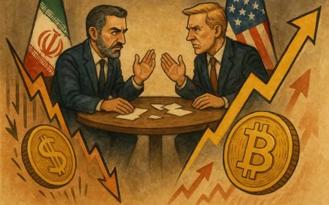 美伊谈判破局带动金价急跌，比特币急升破 7.9 万美元