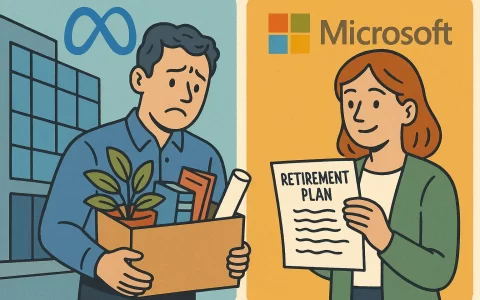 Meta Platforms 确认 5 月裁员 10%，微软披露首个自愿退休计划