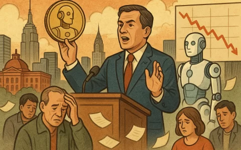 纽约州议员提出“AI 红利”以应对失业潮，高盛预计每月损失 1.6 万个工作岗位