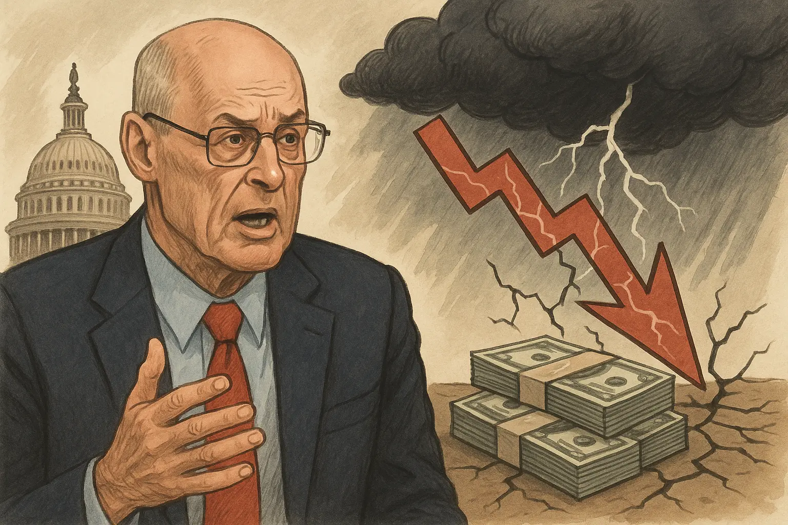 前财长保尔森：美债危机应急计划须提前备妥，后果将极为严峻