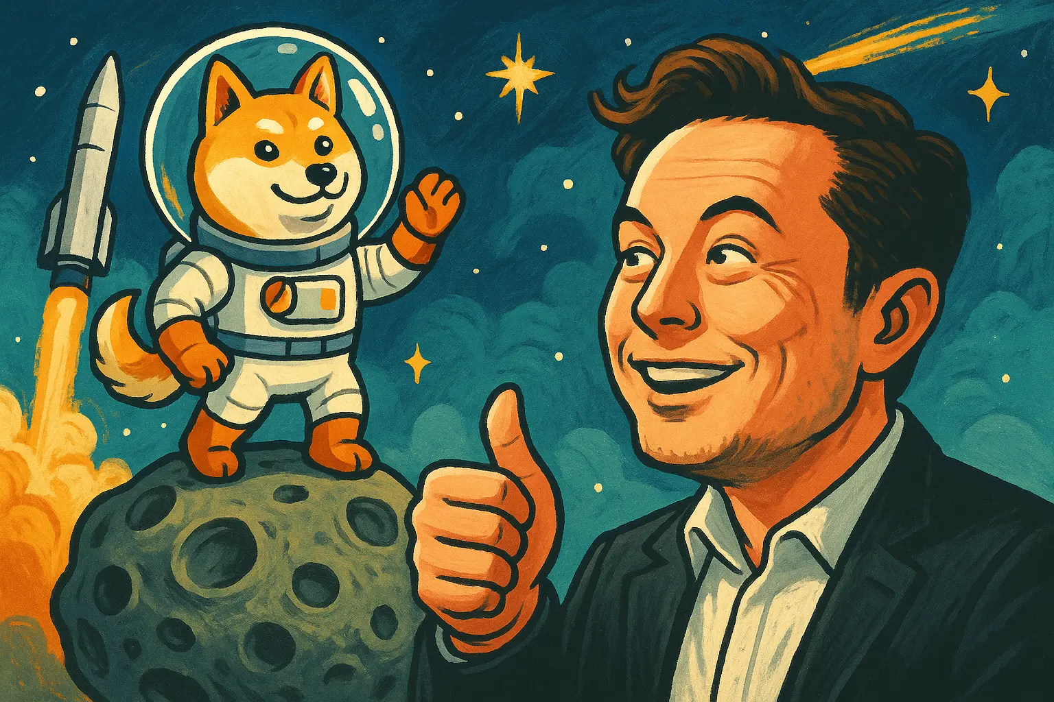 馬斯克回應 SpaceX 吉祥物請願，ASTEROID 迷因幣市值衝破千萬