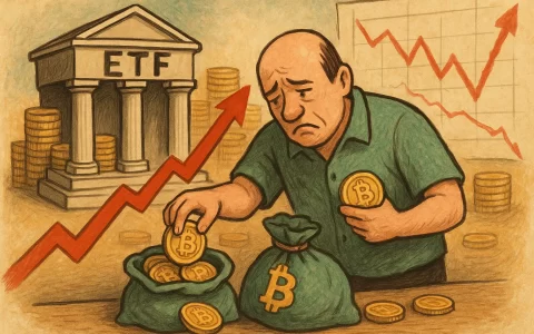 贝莱德比特币 ETF 七天吸金 6.12 亿，投资者亏损仍加码布局