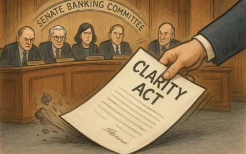 参议院银行委员会将《CLARITY 法案》移出 4 月 20 日当周议程