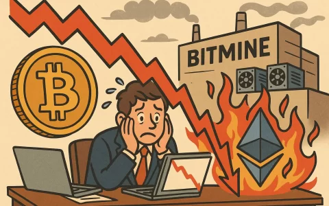 BitMine 季度净亏损 38.1 亿美元，ETH 未实现亏损占比达到 99%