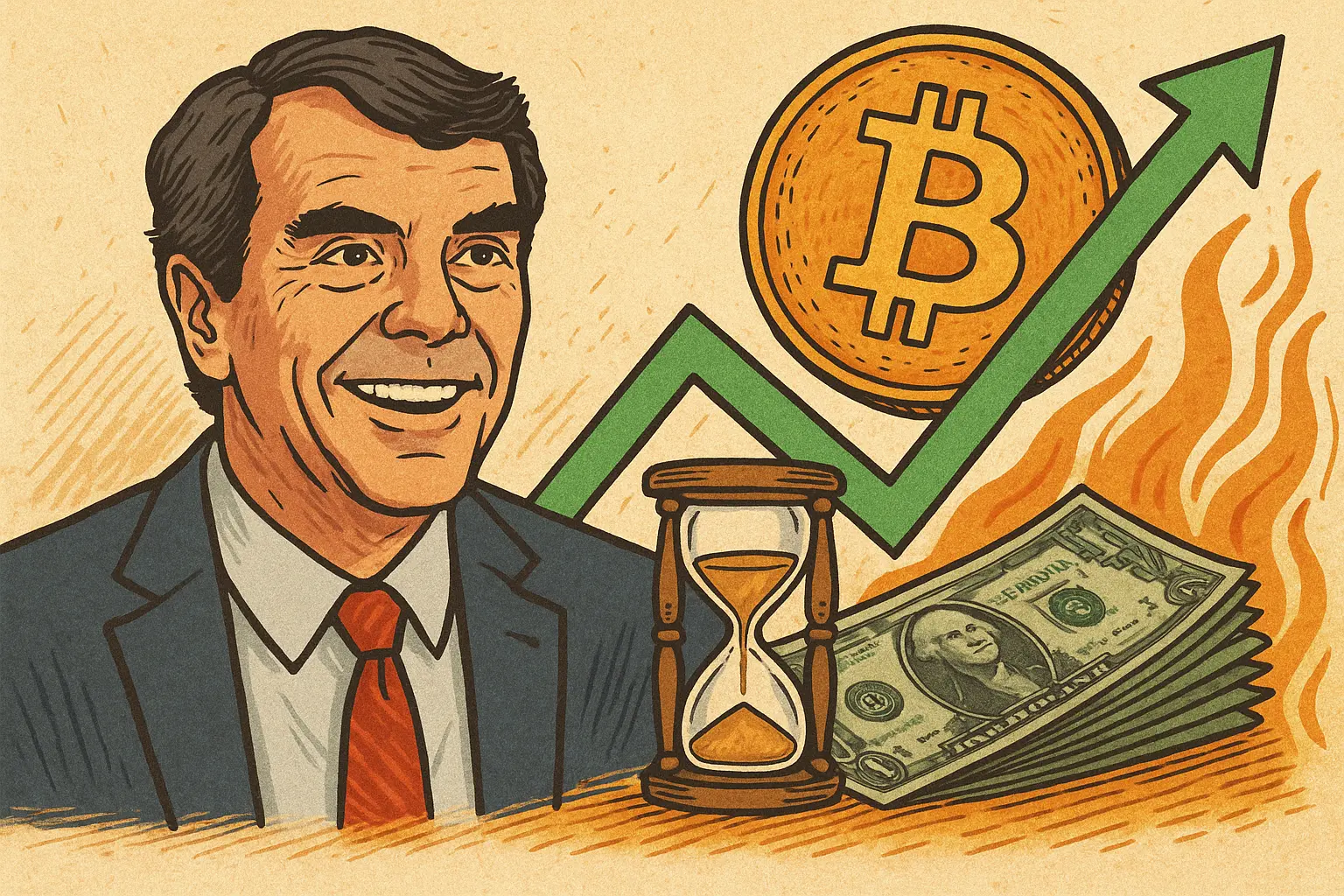 蒂姆·德雷珀预测:比特币18个月翻三倍,通胀与美元走弱是催化剂