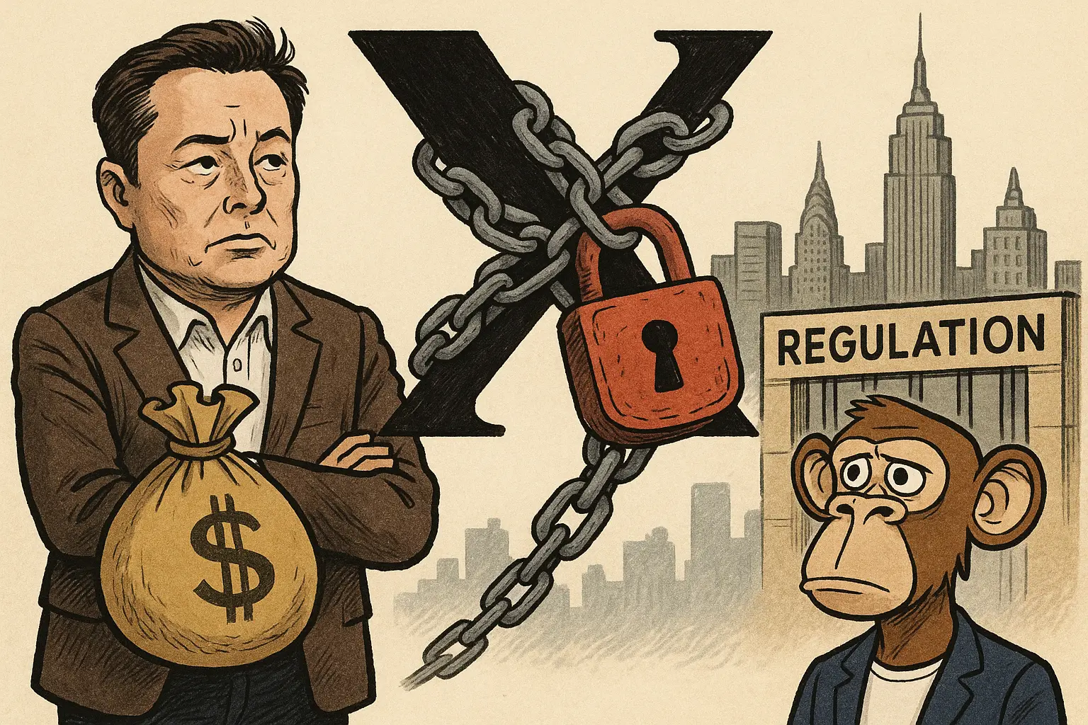 Gate日报（4月17日）：马斯克X Money遇纽约加密监管障碍；Yuga Labs任命新CEO