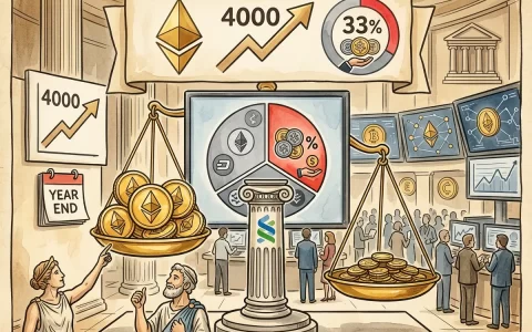 渣打银行：维持 ETH 年底 4000 美元目标，稳定币占交易量 33%