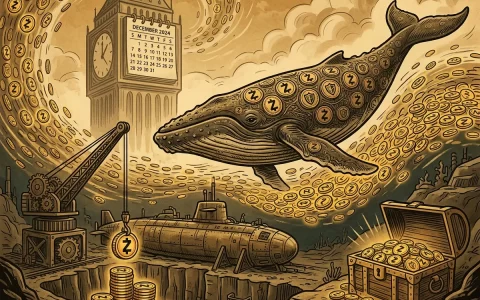 Zcash 巨鯨 2024 年 12 月建仓，ZEC 账面价值约 1.26 亿美元