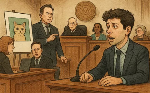 Sam Altman 庭審作证：马斯克在特斯拉会议強迫觀看「梗圖」