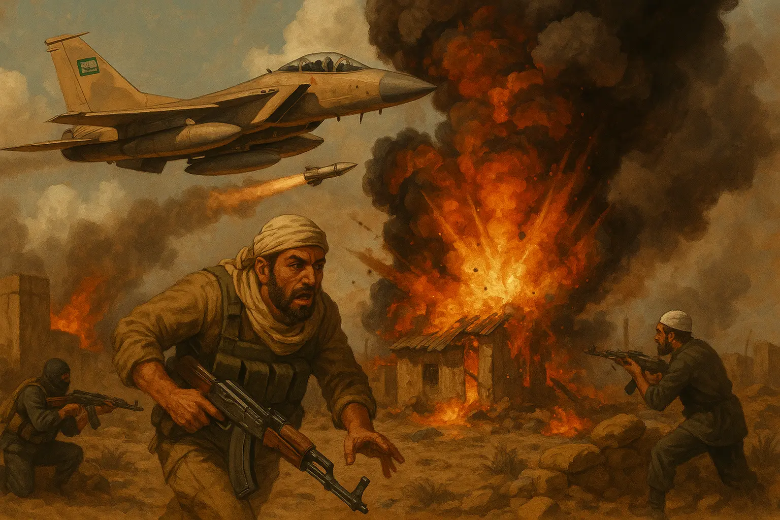 路透独家:沙特战机空袭伊拉克和伊朗系民兵目标