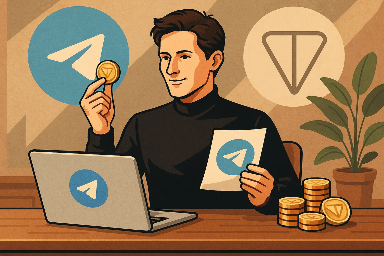 Pavel Durov 确认 Telegram 成 TON 最大验证者，质押 220 万枚代币