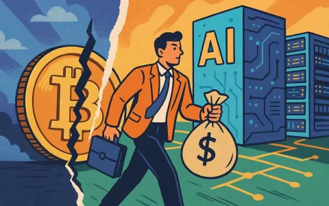 K Wave Media 放弃比特币储备计划，4.85 亿转投 AI 基础设施