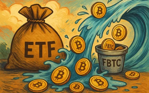 比特币现货 ETF 净流出 1.46 亿美元，FBTC 成单日最大流出方