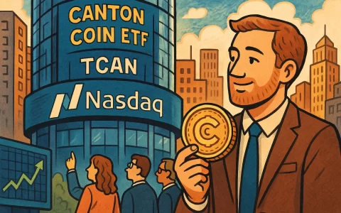 21Shares 于纳斯达克推出首只 Canton Coin ETF，代码 TCAN