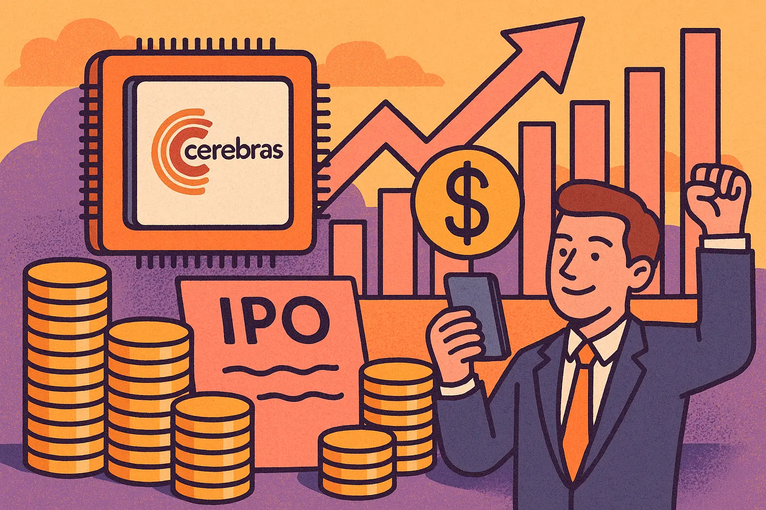 Cerebras 首次公开募股认购超额 20 倍，定价区间或上调至每股 135 美元