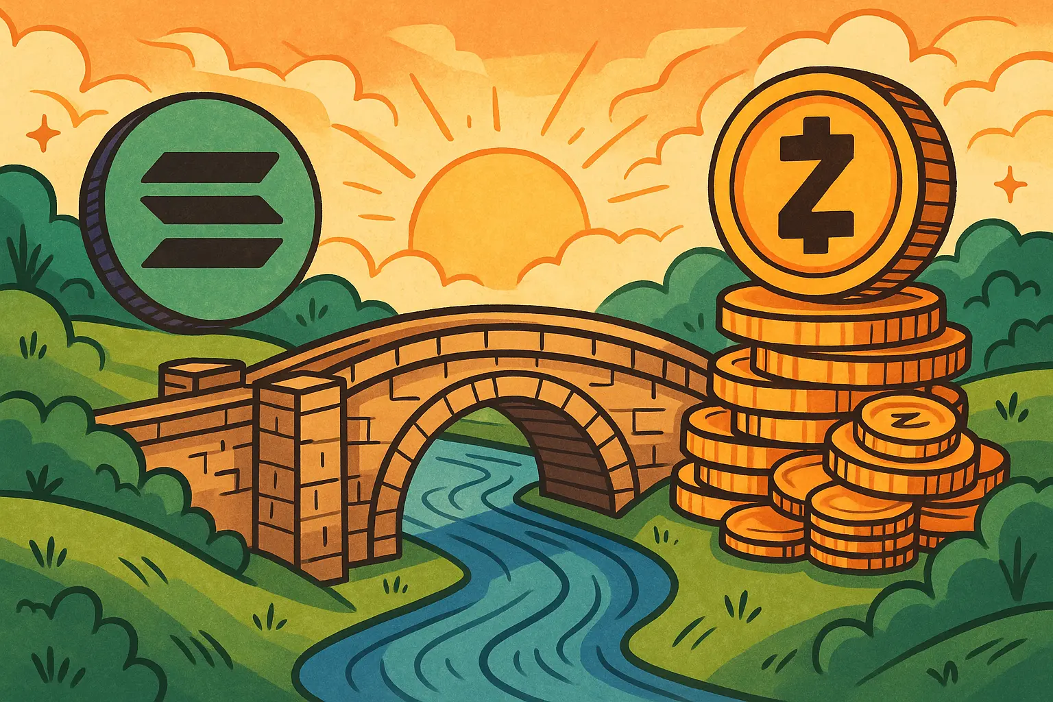 ZEC 在 Solana 桥接量达 86643 枚创新高，Zolana Bridge 成关键催化剂