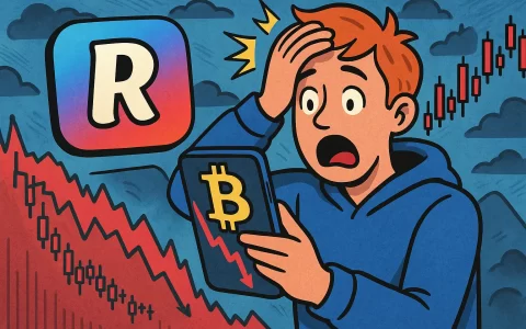 Revolut 应用程序图表故障，比特币价格短暂“崩跌”引发用户混乱