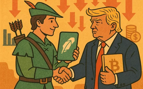 Robinhood 获川普账户托管授权，Q1 加密交易收入年减 47%