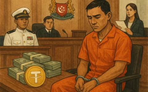 新加坡前海军上尉盗取 170 万 USDT，判处 6 年 10 个月