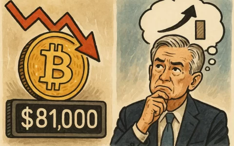 比特币回落至 8.1 万美元，美联储官员不排除“再次加息”的可能性