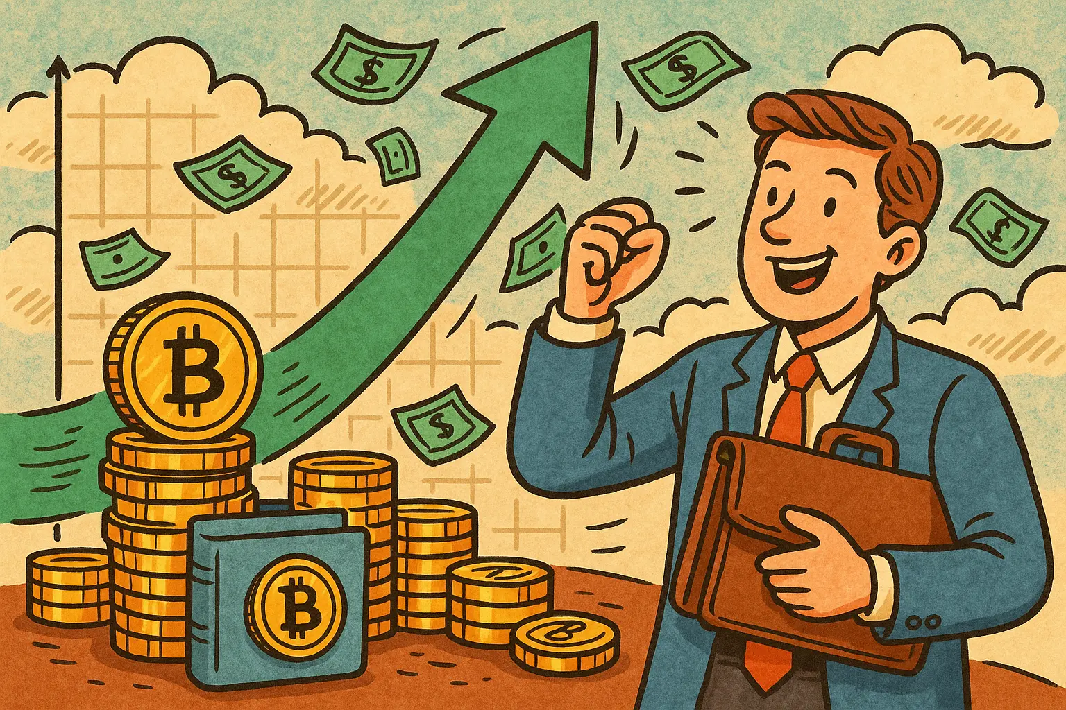 比特币现货 ETF 连六週正流入,IBIT 吸金 5.96 亿美元居首