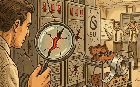 Sui 报告三次主网中断，承认临时修复存在已知中断风险