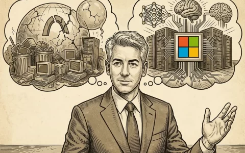 Bill Ackman：市場重演 2000 年互聯網泡沫，微軟是 AI 時代贏家