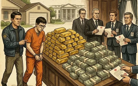 David Rush 案：FBI 搜出 303 金条 200 万现金，CIA 停职多名官员