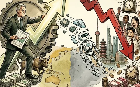 美国就业数据推升联準會“升息”押注，美国 AI 科技股抛售蔓延至亚洲股市