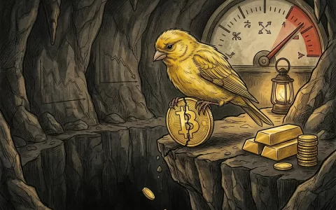 Bitwise：比特幣充當宏觀金絲雀，最低跌至週期低點 5.8 萬