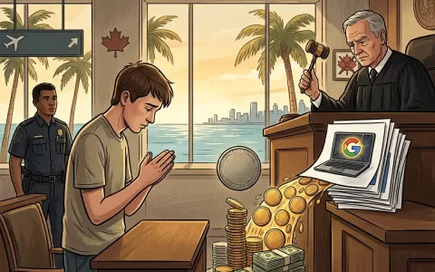 冒充 Google 盗窃 185 BTC，加拿大少年在迈阿密认罪待遣返