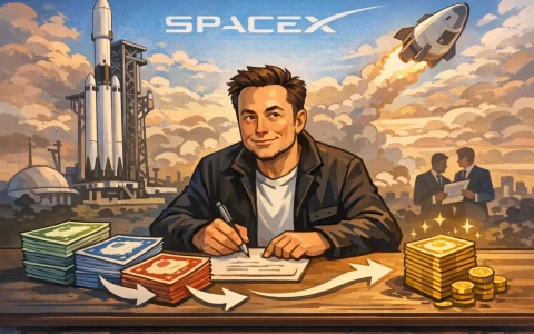 马斯克 SpaceX IPO 后股权重组：多系列优先股转换 A 类，售股仅 11390 股