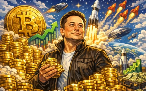 马斯克身家 1.32 兆超越比特幣市值，SpaceX 股价突破 200 美元