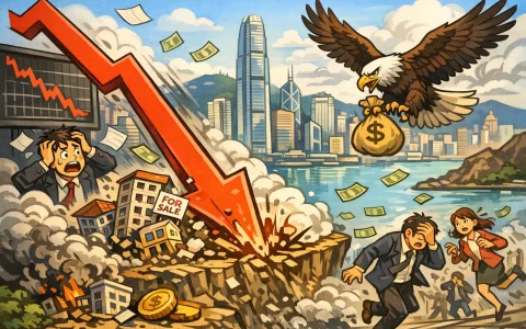 港股恒生指数创近一年新低 417 点，美联储“鹰派”触发内房股抛售