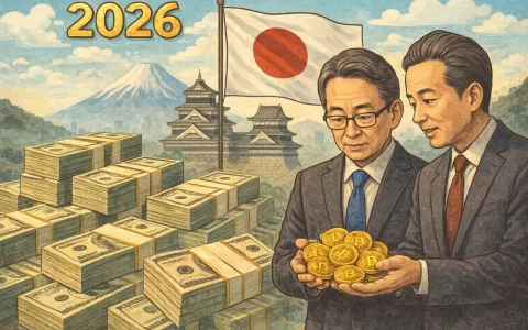 日本退休基金 2026 年度首配加密货币，“去美元化”为主因