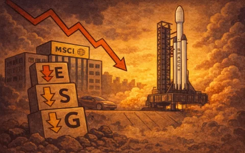 SpaceX IPO 前一天遭 MSCI 評最低 ESG 评级「CCC」