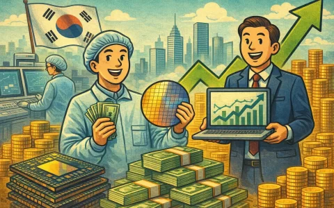 韩国央行：芯片工人奖金最高逾 45 万美元，IT 特殊薪资年增 60.6%