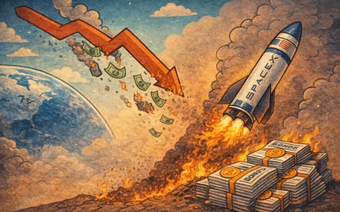 SpaceX 市值蒸发 8000 亿美元，首次发债约 200 亿