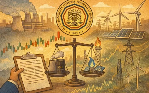 美国 CFTC 就“能源 24/7 期货及现货交割永续合约”发出征求意见稿