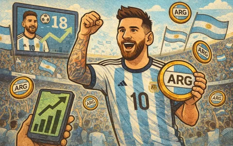 梅西 18 球打破克洛澤世界杯紀錄，阿根廷球迷代幣 ARG 飆升