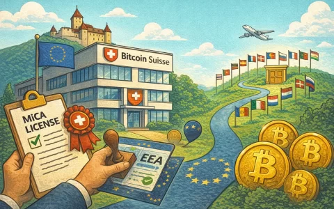 Bitcoin Suisse 获列支敦士登 MiCA 牌照，EEA 通行证开启欧洲扩张