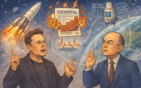 孙正义公开否定马斯克太空数据中心：电费节省抵不过发射成本与通信延迟