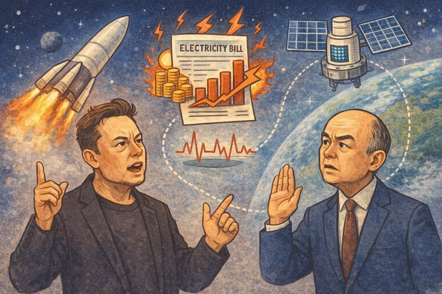 孫正義公開否定馬斯克太空資料中心