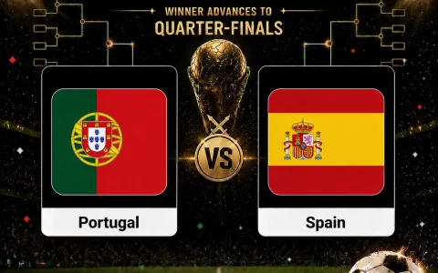 世界杯 16 强葡萄牙 vs 西班牙：预测市场 51% vs 24%，近三成平局预期释放了什么信号？