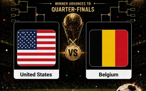 39% vs 35%：美国 vs 比利时为何成为世界杯 16 强最难定价的比赛？