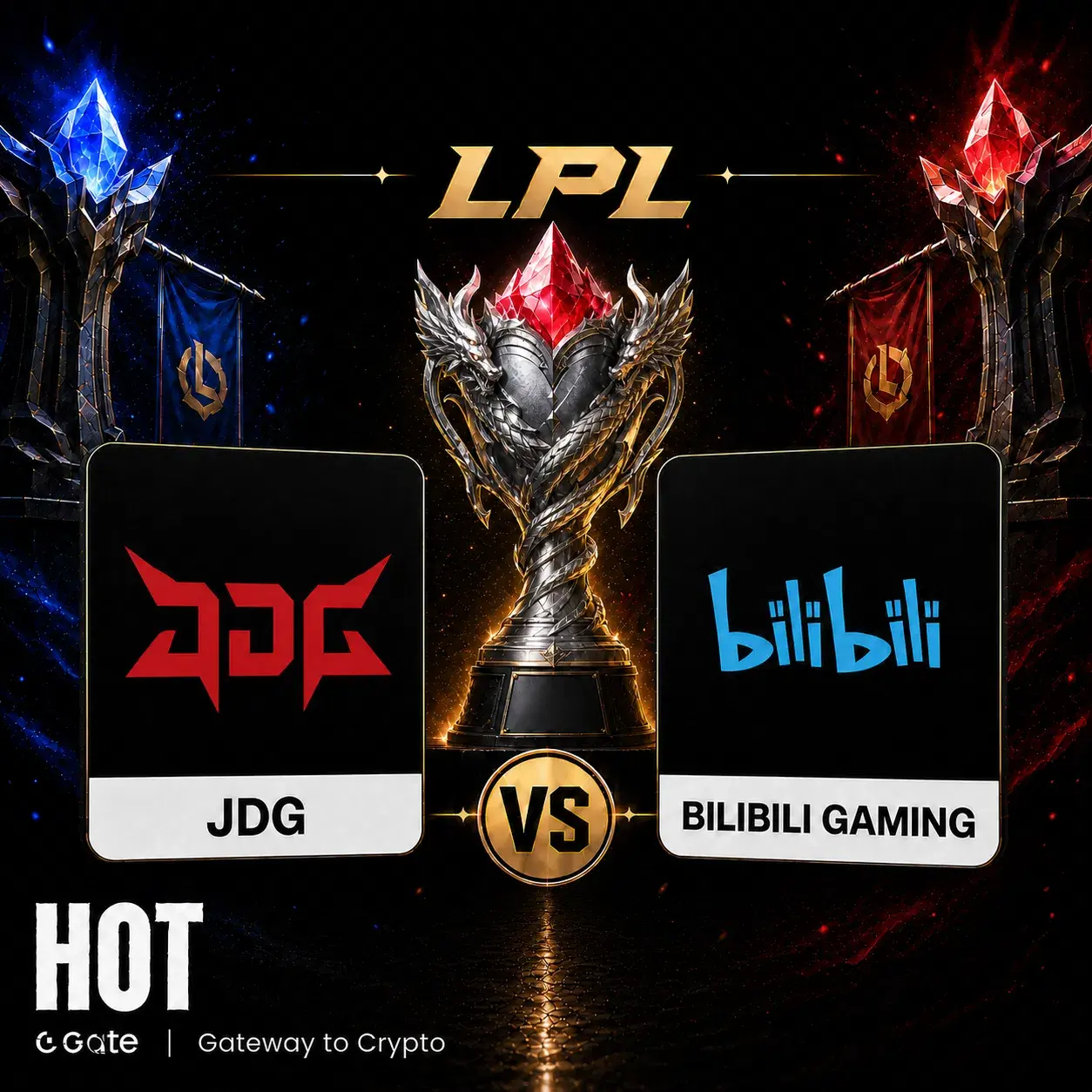 LPL 京东电竞 vs 哔哩哔哩电竞预测：BLG 74% 胜率领先，JDG 能否击破市场预期？